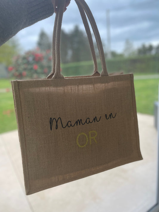 Sac cabas - Maman en or